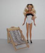Barbie sur son transat (1998), Enfants & Bébés, Jouets | Poupées, Utilisé, Enlèvement ou Envoi, Barbie