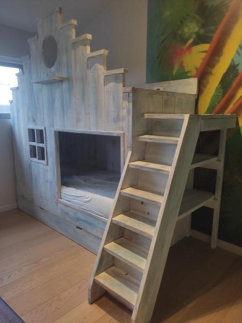 Stapelbed " Fort ", Kinderen en Baby's, Kinderkamer | Stapelbedden en Hoogslapers, Gebruikt, Stapelbed, Ophalen