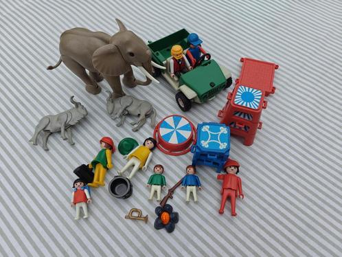 Retro Playmobil safari, takelwagen, meubels, allerlei, Kinderen en Baby's, Speelgoed | Playmobil, Ophalen