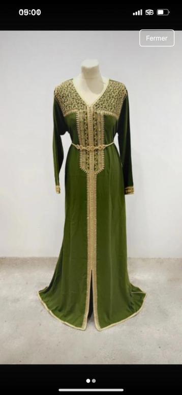 Joli caftan, Autre, Enlèvement ou Envoi, Autres types, Vert