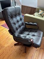 Twee lederen relax zetels, Ophalen, Gebruikt, Eenpersoons, Minder dan 150 cm