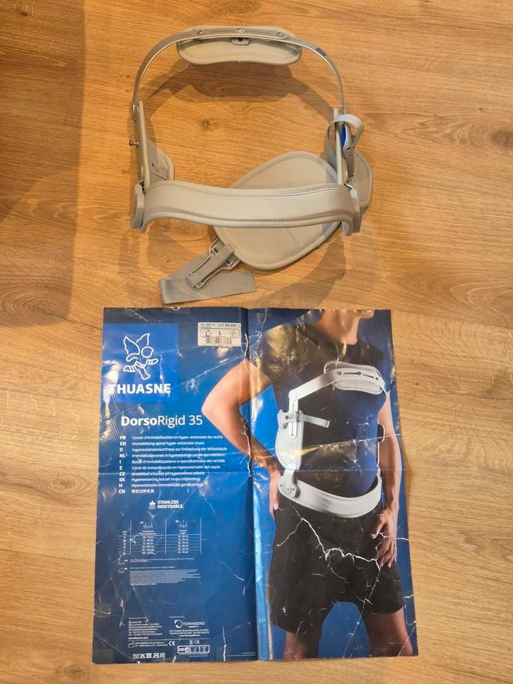 Thuasne DorsoRigid 35 immobilisatiecorset, Diversen, Braces, Zo goed als nieuw, Ophalen of Verzenden