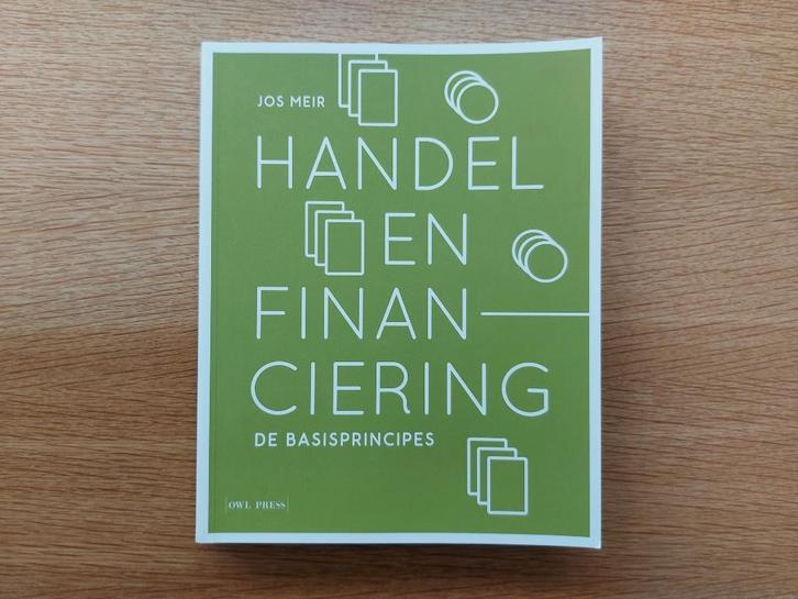 Handel en Financiering - Jos Meir - NIEUW BOEK !, Boeken, Studieboeken en Cursussen, Nieuw, Hoger Onderwijs, Ophalen of Verzenden
