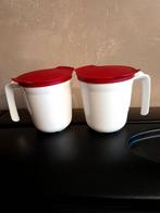 Lot de 2 mugs tupperware, Maison & Meubles, Cuisine| Tupperware, Enlèvement ou Envoi, Rouge, Neuf