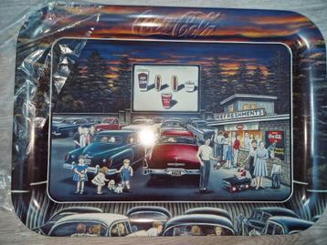 Coca Cola drive-in ijzeren bakje beschikbaar voor biedingen