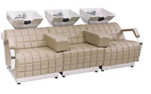 Dubbele wasunit XL washoek salon kapsaloninterieur barber, Huis en Inrichting, Zetels | Voetbanken en poefs, Nieuw, 50 tot 75 cm