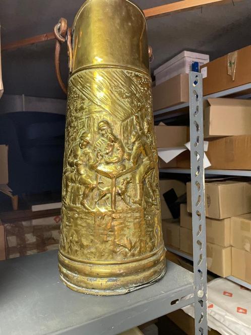 Koperen kolenemmer, Antiek en Kunst, Curiosa en Brocante, Ophalen
