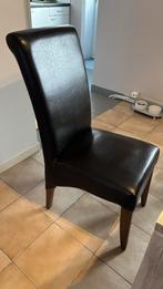 Eetkamerstoel, Huis en Inrichting, Stoelen, Ophalen, Bruin, Vier, Leer