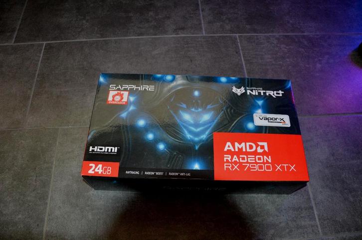 AMD Radeon RX 7900 XTX Vapor-X 24GB, Computers en Software, Videokaarten, Zo goed als nieuw, AMD, PCI-Express 4.0, GDDR6, HDMI