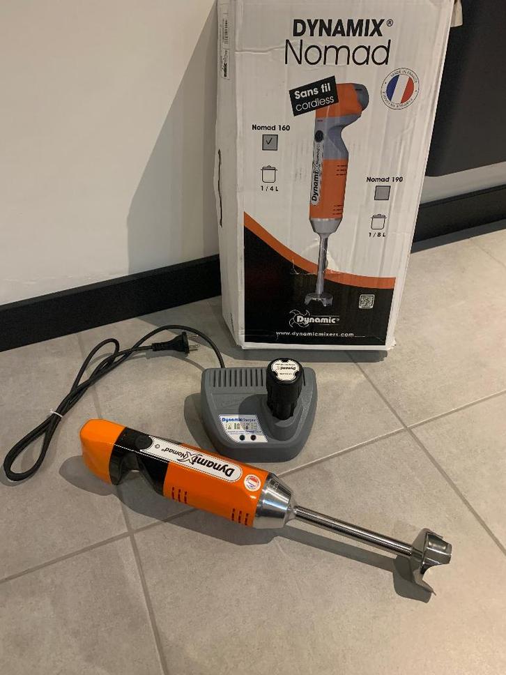 Staafmixer dynamix nomad, Electroménager, Mélangeurs de cuisine, Comme neuf, 4 litres ou plus, Enlèvement