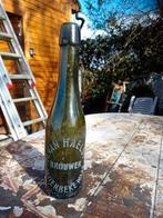 Oude vintage bierfles brouwerij M Van Haelst Moerbeke Waas, Verzamelen, Ophalen of Verzenden
