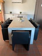 Eetkamer, Ophalen, Zo goed als nieuw, 6 tot 8 stoelen