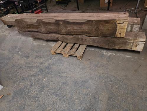 Houten balken - 1926, Doe-het-zelf en Bouw, Hout en Planken, Gebruikt, Balk, Ophalen