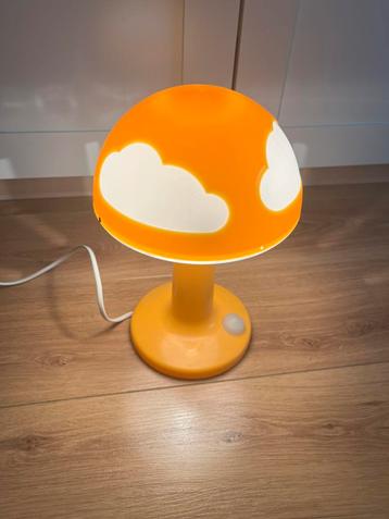 Veilleuse orange avec nuages, Enlèvement, Comme neuf