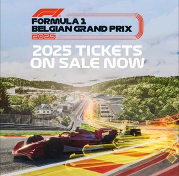 F1 GP Spa 2025 - Bronzen ticket voor zondag
 beschikbaar voor biedingen