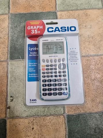 Casio Graph 35+ – Neuve, jamais utilisée beschikbaar voor biedingen