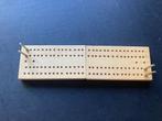 houten cribbage bord, Een of twee spelers, Ophalen of Verzenden, Zo goed als nieuw