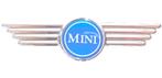 Wing badge blauw Classic MINI., Nieuw, Mini, Ophalen