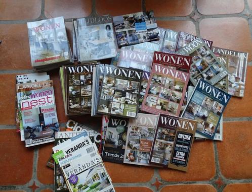tijdschriften: wonen landelijke stijl, Boeken, Tijdschriften en Kranten, Zo goed als nieuw, Overige typen, Ophalen