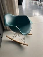 RAR Rocking chair Eames Vitra in turquoise, Huis en Inrichting, Ophalen of Verzenden, Zo goed als nieuw