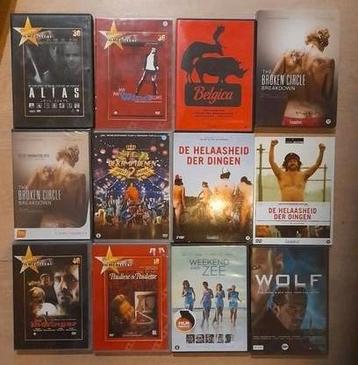 Diverse vlaamse top-films op dvd beschikbaar voor biedingen