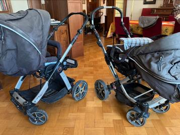Deux poussettes Hartan (made in Germany), Enlèvement ou Envoi, Utilisé, Poussette, Autres marques
