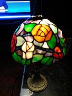 Tiffany tafellamp, Huis en Inrichting, Lampen | Tafellampen, Minder dan 50 cm, Ophalen of Verzenden, Zo goed als nieuw