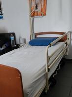 LIT MEDICAL ÉLECTRIQUE AVEC MATELAS A RESSORT  ET PEROQUET, Diversen, Verpleegmiddelen, Ophalen, Gebruikt