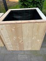 Actie! Grote Plantenbakken in Steigerhout – 10% korting, Tuin en Terras, Bloembakken en Plantenbakken, Ophalen, Minder dan 60 cm