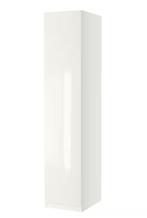 Ikea PAX/FARDAL kledingkast, wit/glanzend 50x60x236 cm, 50 tot 100 cm, Gebruikt, 50 tot 75 cm, 200 cm of meer