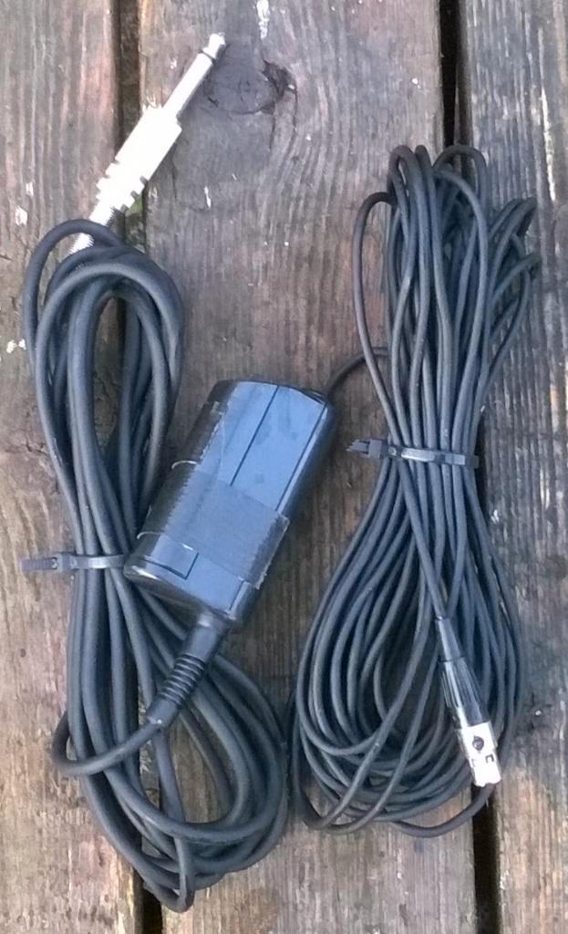 Microfoonsnoer mini XLR-jack, 5 + 10 meter, Muziek en Instrumenten, Kabels en Stekkers, Zo goed als nieuw, Microfoon, Ophalen of Verzenden