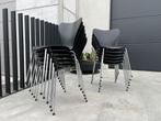 Fritz Hansen, Arne Jacobsen series 7 stoelen, groot aantal, Huis en Inrichting, Stoelen, Verzenden, Zwart, Design, Zo goed als nieuw