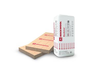 laine de roche ROCKWOOL Rockmur Ep.100mm, 1.35x0.6m : 11,50, Enlèvement ou Envoi, Neuf, Bricolage