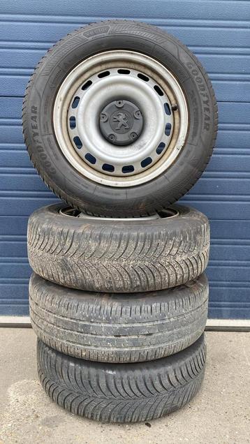 Peugeot Partner Berlingo Combo velgen 195-65-15 5x108 - Set, Auto-onderdelen, Banden en Velgen, 15 inch, Banden en Velgen, Ophalen of Verzenden