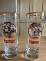 2 nieuwe Primus bierglazen te koop, Verzamelen, Glas en Drinkglazen, Nieuw, Ophalen, Bierglas
