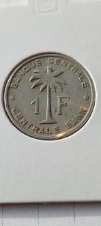 Congo belge 1 fr 1958, Timbres & Monnaies, Monnaies | Belgique, Envoi