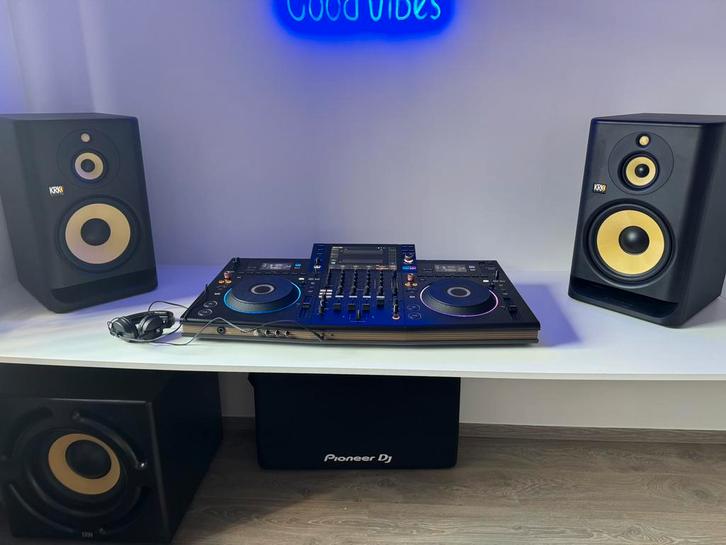 Krk rokit rp 10-G4 met subwoofer 12sHO, Muziek en Instrumenten, Dj-sets en Draaitafels, Zo goed als nieuw, Ophalen