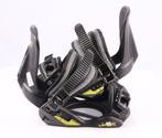 XS snowboard bindingen SALOMON ZEUG JR, black/yellow, Verzenden, Gebruikt, Bindingen