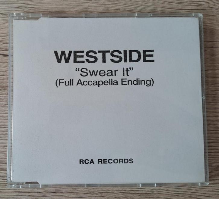 WESTSIDE - Swear It (voorloper van Westlife) PROMOTIE CD, Cd's en Dvd's, Cd Singles, Zo goed als nieuw, Pop, 1 single, Ophalen of Verzenden