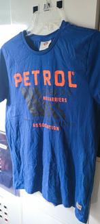 Blauwe Petrol T-shirt NO BARRIERS maat 176, Petrol, Jongen of Meisje, Ophalen of Verzenden, Zo goed als nieuw