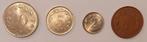Malta, 10,5,2 en 1 cent (van 1972, ’76 en ’77), Ophalen of Verzenden, Setje
