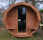 2,5M Barrel Sauna Gratis Levering en Plaatsing, Sport en Fitness, Sauna, Ophalen of Verzenden, Nieuw
