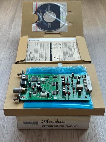 Accuphase DAC-40 Optionboard D/A converter  beschikbaar voor biedingen