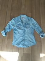 jeanshemd, Gedragen, Blauw, Maat 36 (S), Only
