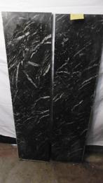 Deux tablettes en marbre gris fonçé., Enlèvement