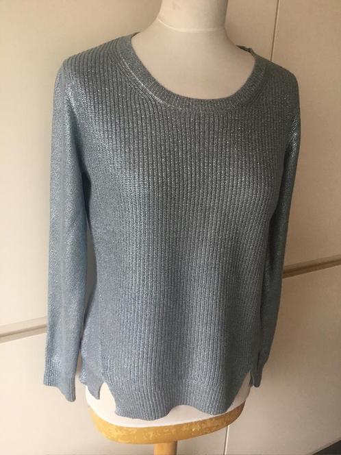 Marccain,Marc Cain truitje maat 4, Kleding | Dames, Truien en Vesten, Zo goed als nieuw, Maat 38/40 (M), Blauw, Ophalen of Verzenden