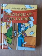 Geronimo Stilton - Griezelquiz op leven en dood, Ophalen, Zo goed als nieuw, Geronimo Stilton
