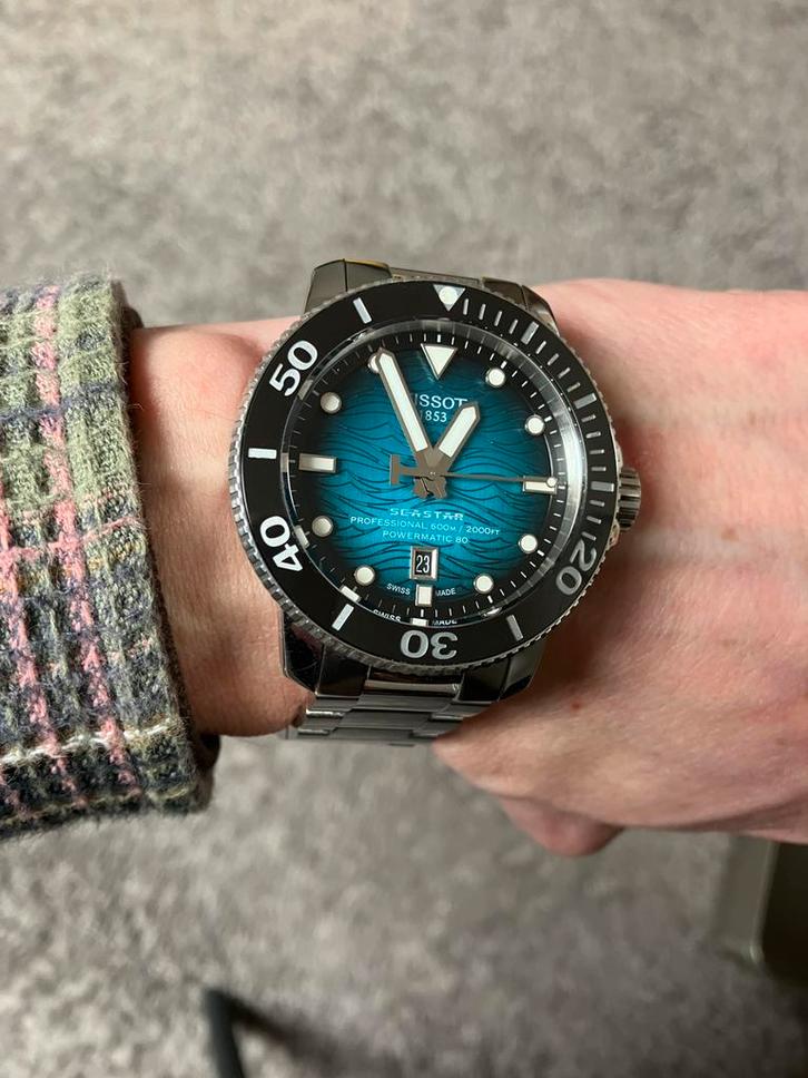 Echange Tissot Seastar 2000 automatique, Bijoux, Sacs & Beauté, Montres | Hommes, Comme neuf, Montre-bracelet, Autres marques