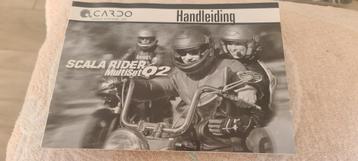 Cardo scala rider multiset q2, Motoren, Ophalen, Zo goed als nieuw