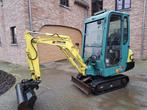 Minigraver 1.5ton Yanmar-B15 + 3 bakken, Zakelijke goederen, Machines en Bouw | Kranen en Graafmachines, Ophalen, Graafmachine